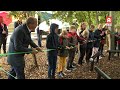 Speelbos geopend in Aarlanderveen