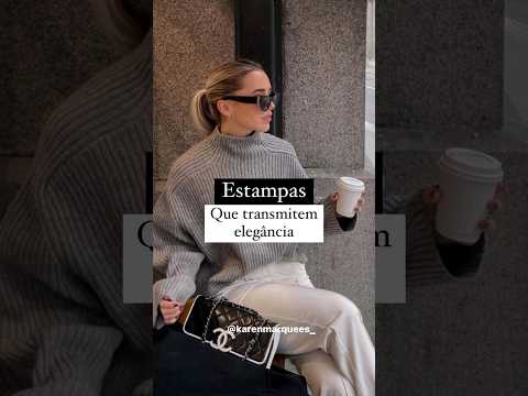 estampas que tramitem eleg&acirc;ncia #inspira&ccedil;&otilde;es #moda #elegante #estilo #lookselegantes #estiloelegante