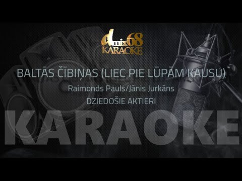 Baltās čībiņas (liec pie lūpām kausu), Raimonds Pauls, Jānis Jurkāns (karaoke)