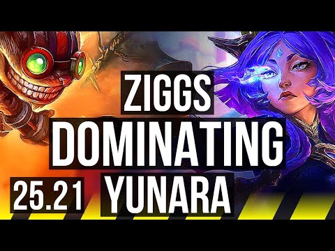 ZIGGS & Rakan vs YUNARA & Braum (ADC) | 8/1/5, Dominating | KR Grandmaster | 25.21