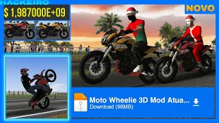 MOTO WHEELIE 3D Apk Mod DINHEIRO INFINITO e TODAS MOTOS DESBLOQUEADAS v0.96 ATUALIZADO 2025