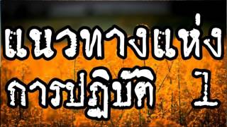 แนวทางแห่งการปฏิบัติ 1/2    @ พระอาจารย์สมภพ โชติปัญโญ