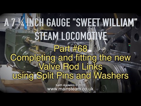 A 7 ¼ INCH GAUGE "SWEET WILLIAM" LOCOMOTIVE - PART #68