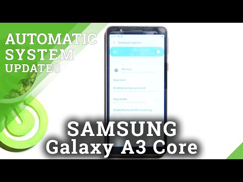 How to Allow SAMSUNG Galaxy A3 Core to Auto Update System
