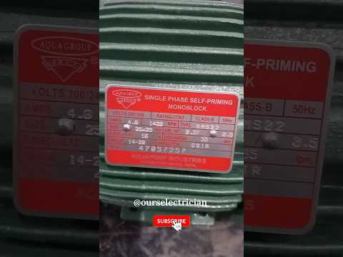 Best Monoblock Pump In India 🔥#motor #shorts #viral #trending #iti #electrician #ytshorts #water #yt