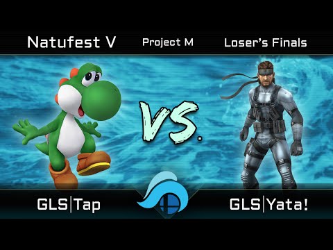 Natufest V Project M Losers Finals - GLS | Tap (Yoshi) vs. GLS | Yata! (Snake)