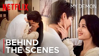 Download lagu Behind the Scenes | Song Kang and Kim Yoo-Jung's Intimate Night Together! ❤️‍🩹 {ENG SUB} #MyDemon mp3