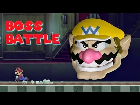 How To Make The Wario Apparition In Super Mario Maker 2 - Boss Battle (Mario 64 Creepypasta)