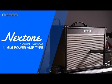 BOSS Nextone Artist/Stage - Sound Example for 6L6 power amp type