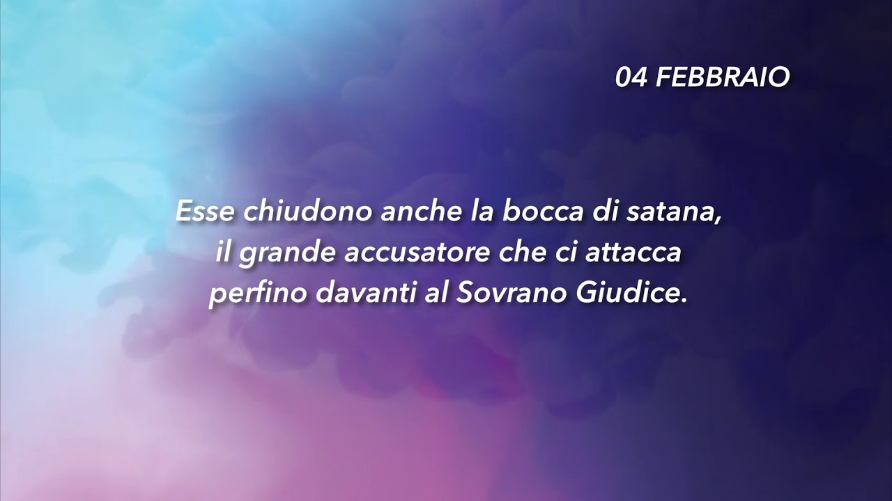Meditazione Calendario "Parole di Vita" del 04 Febbraio 2019