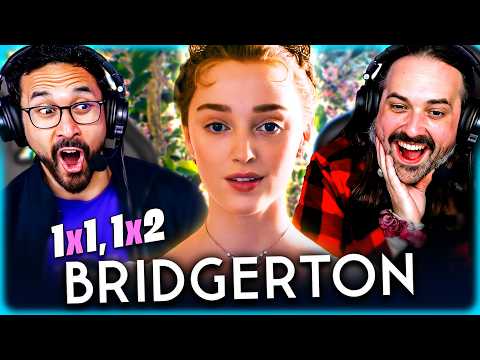 BRIDGERTON SEASON 1 EPISODES 1 & 2 REACTION – WE DIDN'T EXPECT TO GET THIS INVESTED!!