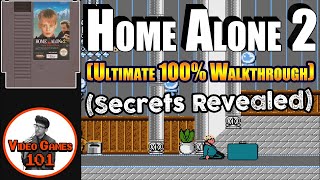 Home Alone 2 NES Walkthrough | 100% Guide | Video Games 101