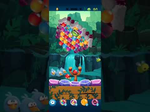 Angry birds pop bubble shooter HARD LEVEL 248 NO BOOSTERS