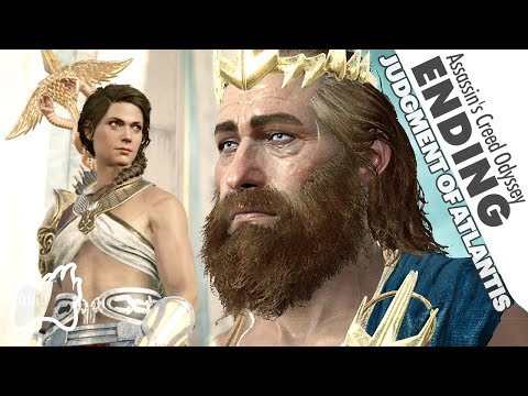 Assassin's Creed Odyssey Judgment of Atlantis ENDING ALL Choices - The Fate of Atlantis DLC