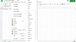How to Create Website Hyperlinks or Email Links in Google Sheets