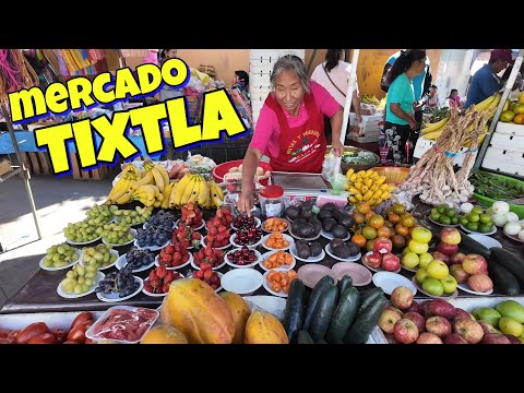 SUNDAY MARKET AT THE TIXTLA MARKET, GRO. | MARKETS OF MEXICO. | JORGE LUIS MOLINA TV.