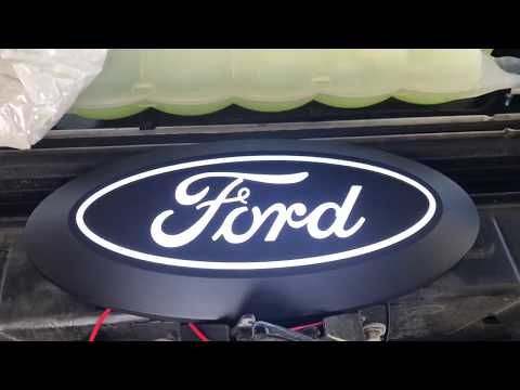 2018-2020 F-150 front LED emblem.