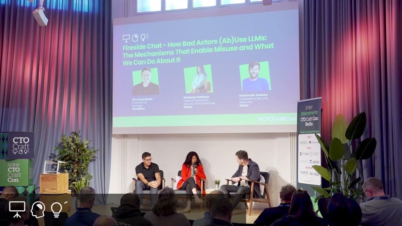 Fireside Chat – How Bad Actors AbUse LLMs The Mechanisms That Enable Misuse and What We Can Do About