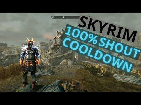 Skyrim Anniversary Edition: Achieve 100% Shout Cooldowns! No Glitch Method!
