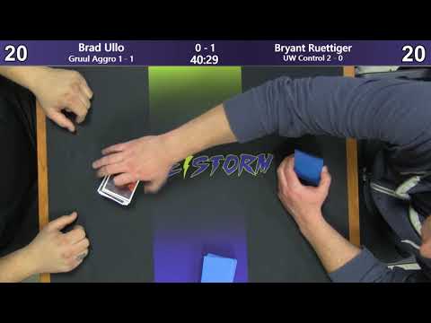 Brad Ullo (Gruul Aggro) vs Bryant Ruettiger (UW Control) - Friday Night Standard 11/01/19