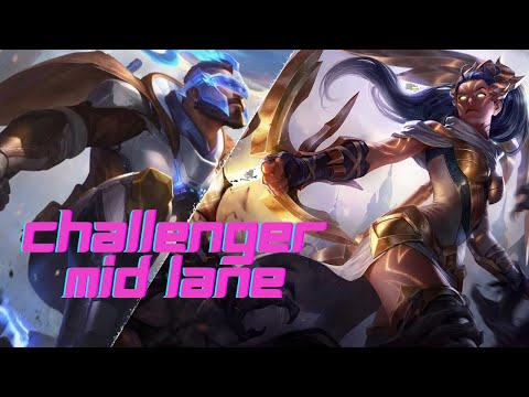 Pantheon vs Vayne Mid Lane (Challenger Elo)