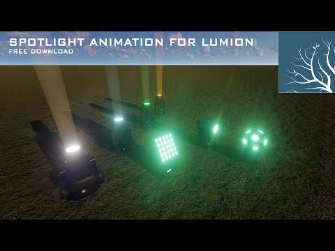 Spotlight animation for Lumion free download | Lumion Easy