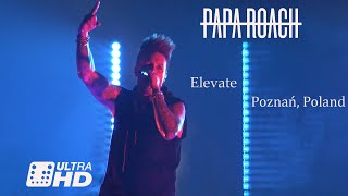 PAPA ROACH - ELEVATE @2020-03-07 POZNAŃ, POLAND UHD 4K