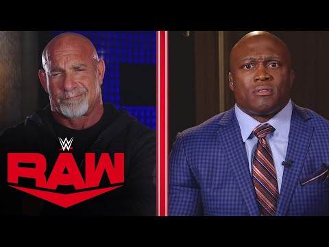 Goldberg and Bobby Lashley exchange heated words in No Holds Barred interview: Raw, Oct. 18, 2021