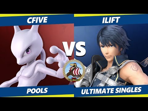 Smash Ultimate Tournament - cFive (Mewtwo) Vs. iLift (Chrom, Pichu) Valhalla II SSBU Pools