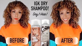 IGK Dry Shampoo! The Secret To Volume &amp; A Clean Scalp! Day 1 Hair Hack! | BiancaReneeToday