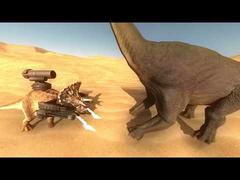 4 WEAPONIZED TRICERATOPS VS EVERY UNIT | BEAST BATTLE SIMULATOR.