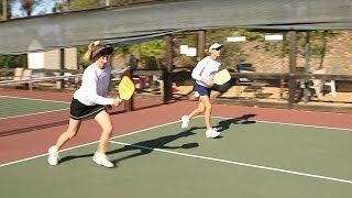 Pickleball 411:  Three Tips to a Better Doubles Team