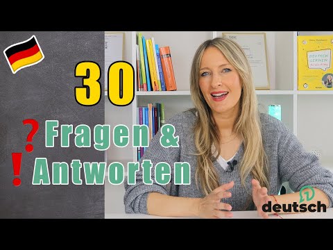 🇩🇪30 Fragen und Antworten im Alltag und Beruf