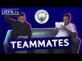 MAN. CITY Teammates: GABRIEL JESUS and EDERSON