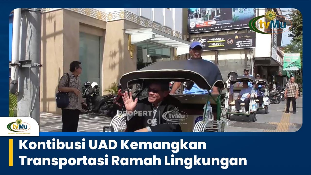 Majelis Pemberdayaan Masyarakat Luncurkan Becak Listrik Hasil Riset Hilirisasi UAD