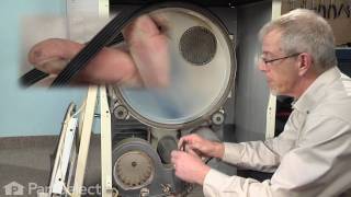 Dryer Repair - Replacing the Drum Roller Shaft (Whirlpool Part #6-3129480)
