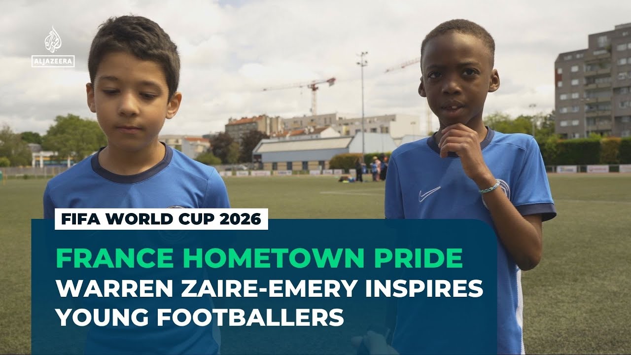 France’s Warren Zaire-Emery inspires Aubervilliers’ next generation of footballers