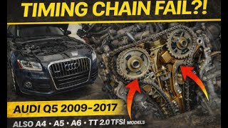 Audi Q5 Timing Chain Replacement 2.0 TFSI EA888 | Full DIY Guide 2009–2017