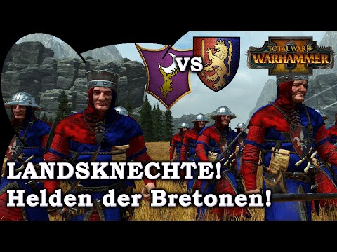 Die Helden der Bretonen vs Dunkelelfen - Total War: Warhammer 2 Multiplayer