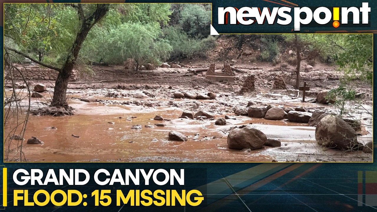 Grand Canyon Flood Leaves 15 Missing, 62 Evacuated As Rescue Efforts Intensify | WION Newspoint