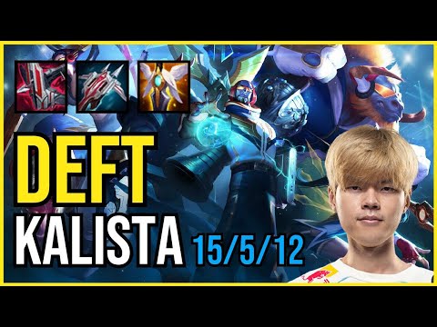 DEFT - KALISTA - KR Challenger - Patch 11.5