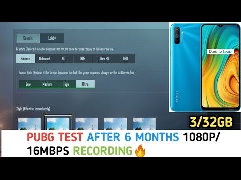 REALME C3 PUBG TEST🔥 | AFTER 6 MONTHS | 1080P, 16MBPS RECORDING🔥