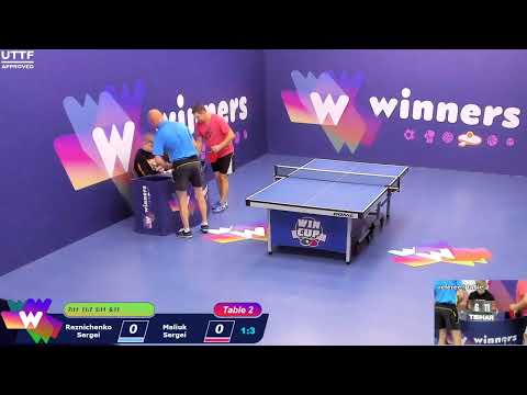 WINners CUP table 2  24.09  Reznichenko Sergei - Maliuk Sergei  19:30
