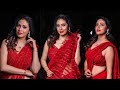 Sadha Latest Hot Red Saree Images Collections 2023 Actresses Hot Vertical Close Up Video
