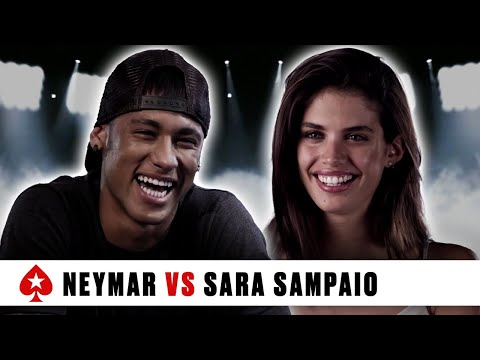 Neymar Jr. VS Sara Sampaio: ''I'm very unpredictable'' ♠️ PokerStars Duel ♠️ PokerStars