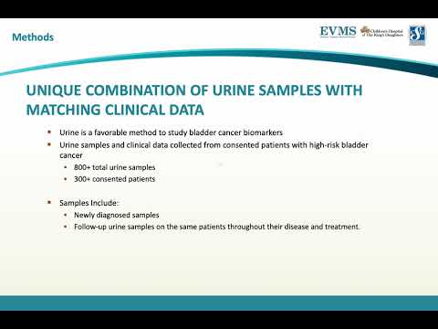 Thumbnail image of video presentation for Investigating Urine Biomarkers to Determine Progression of Bladder Cancer