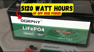 Discover the Future: Testing the OGRPHY 48V 100Ah Smart Lithium Iron Phosphate Battery!