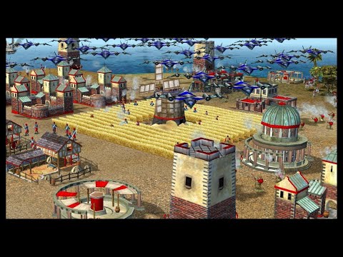 Empire Earth gameplay. One human player versus 1 hard computer in the Renaissance Epoch.