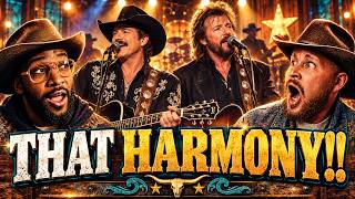 THAT HARMONY!! American Rappers React to Brooks &amp; Dunn – My Maria | First Time Watching