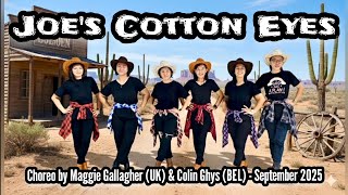 Download lagu Joe's Cotton Eyes Line Dance // Choreo by Maggie Gallagher (UK) & Colin Ghys (BEL) - September 2025 mp3